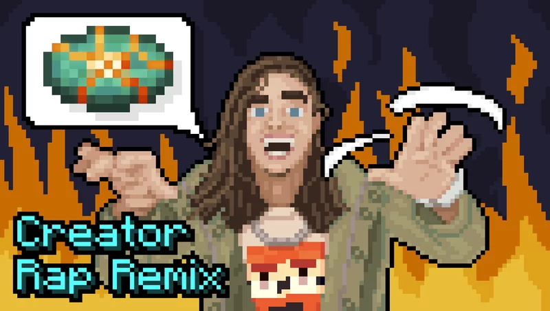 My rap dissing the Minecraft community - Lena Raine "Creator" music disc rap remix