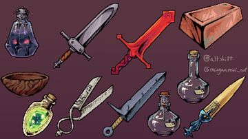 I'm working on a comic-styled texture pack! Minecraft Blog