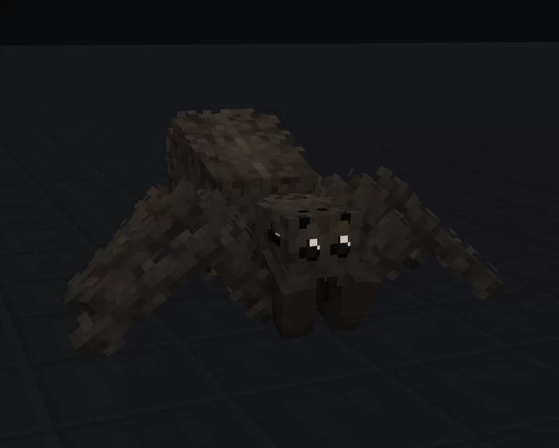 Mc_spiders (early texture rework & modeling)