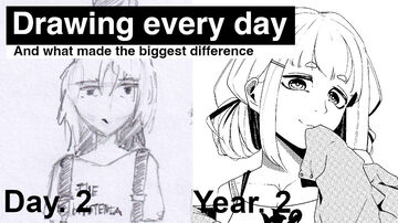 What 2 Years of Drawing Progress Actually Looks Like (Sketchbook Journey Special!) Minecraft Blog