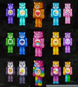 Care Bear Unlock the Magic HD Skins Minecraft Blog