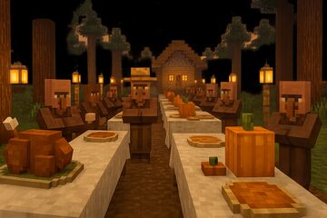 🦃 The Feast Beneath the Roots — A Thanksgiving Minecraft Story* Minecraft Blog