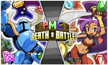 Shovel Knight VS Shantae (The Shovel of Hope VS The Half-Genie Hero) | PMC DEATH BATTLE! Minecraft Blog