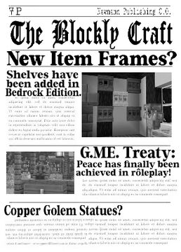 The Blockly Craft: week 35 Minecraft Blog