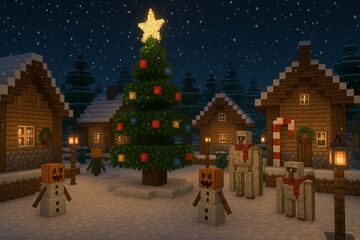 🎄 The Night of the Red Snow — A Christmas Minecraft Tale* Minecraft Blog