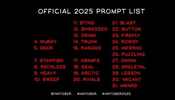 inktober 2025 wip Minecraft Blog