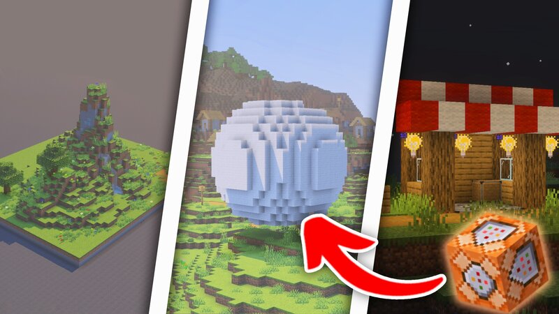How to Build FAST With Commands on Minecraft Bedrock Edition