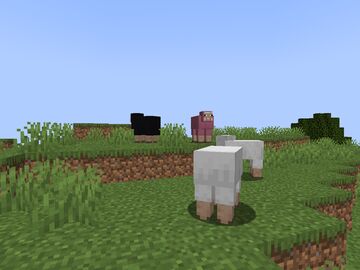 Pink, Black and White sheep Minecraft Blog