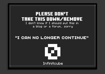 "I CAN NO LONGER CONTINUE" Minecraft Blog