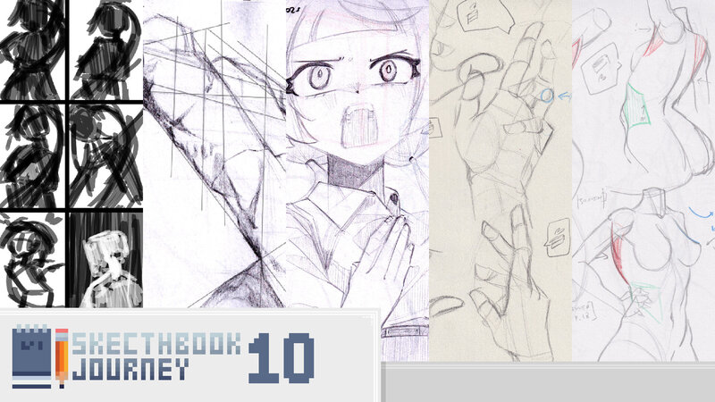 Sketchbook Journey 10 – 600 days learning to draw: Forms and Framework
