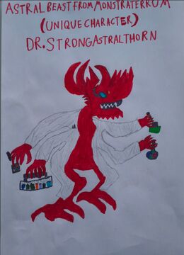 Astral Beasts from Monstraterrum Universe | Unique Character | Dr. Strongastralthorn Minecraft Blog