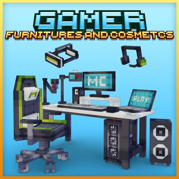 Minecraft Gamer Furnitures & Cosmetic Set Minecraft Blog