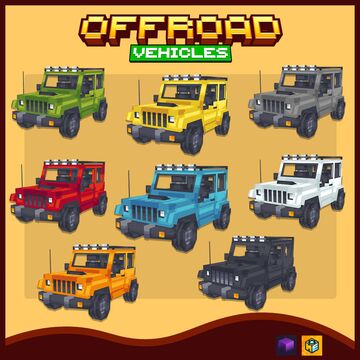 Minecraft Off-road vehicles - Blockbench Offroad Vehicles Minecraft Blog
