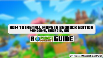 How to Install Maps on Bedrock Edition Minecraft Blog