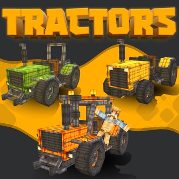 Minecraft Tractors Pack - Blockbench Tractor Minecraft Blog