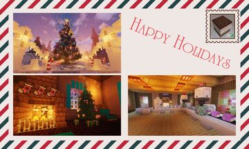 Happy New Year 2026 - Cristmas Card Minecraft Blog