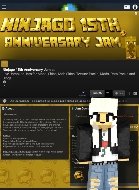 Ninjago 15th Anniversary Jam