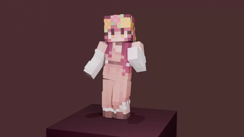 Rendered skin