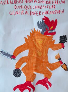 Astral Beasts from Monstraterrum Universe | Unique Character | General Inferzhraekth'n Minecraft Blog