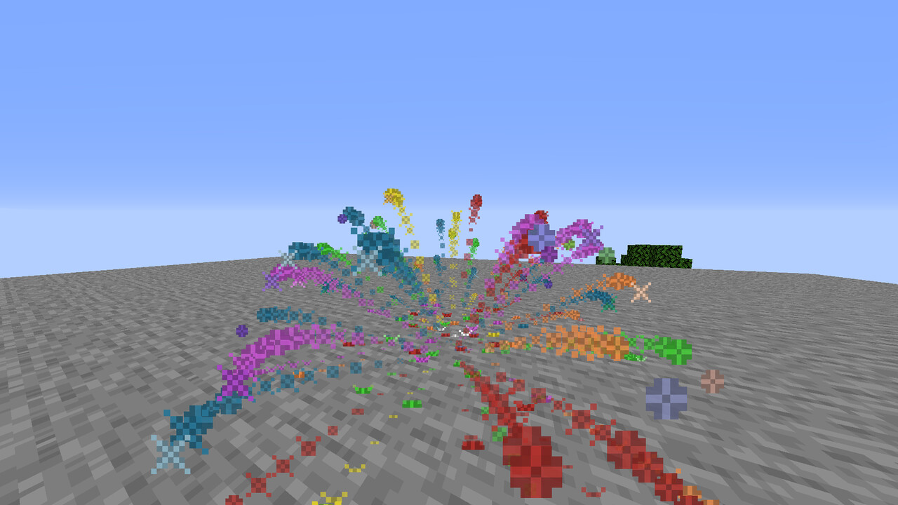 Creeper Confetti Data Pack! Minecraft Data Pack