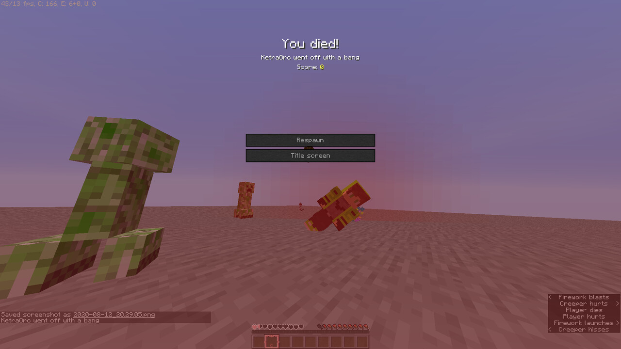 Creeper Confetti Data Pack! Minecraft Data Pack