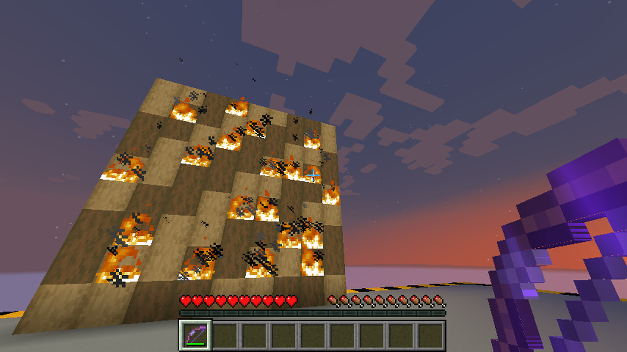 Fire Arrow expands Minecraft Data Pack