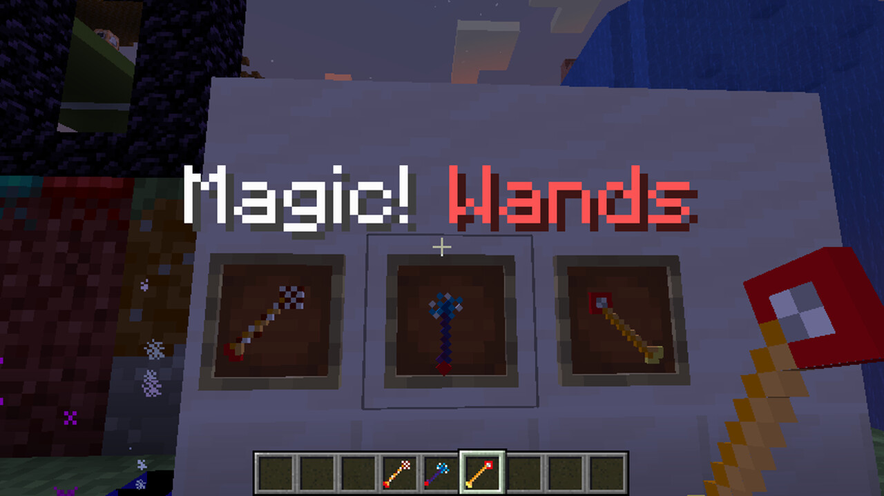 Magic! Wands Minecraft Data Pack