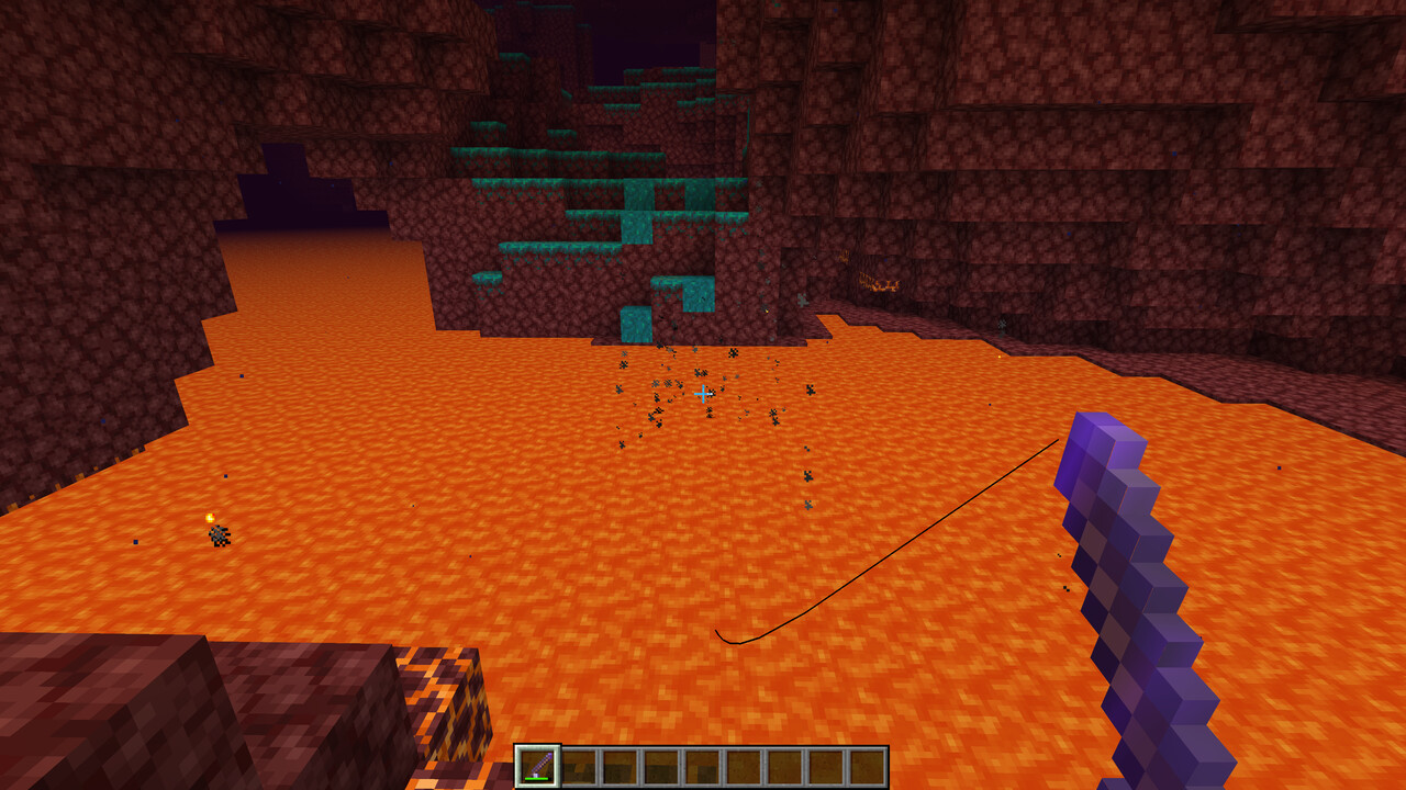 Fishing in Lava Minecraft Data Pack