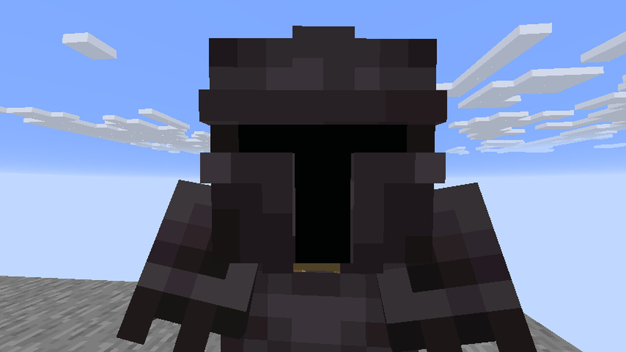 Craftable Madalorian Helmet (Updated) Minecraft Data Pack