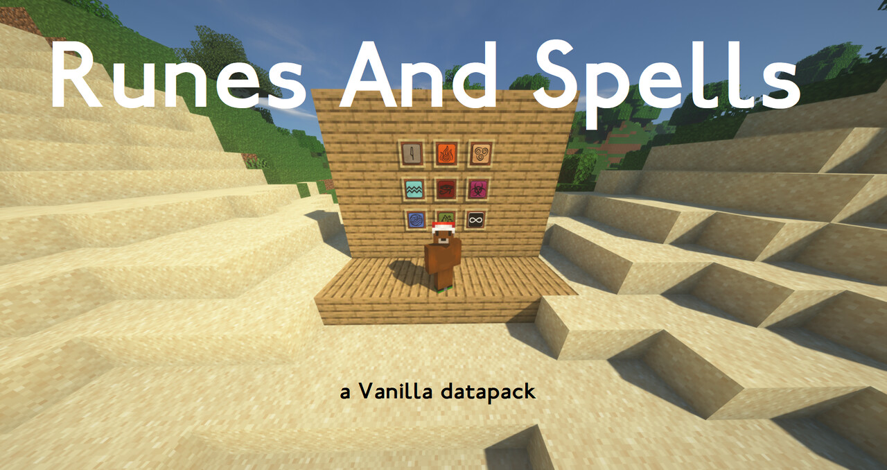 Runes And Spells Datapack Minecraft Data Pack