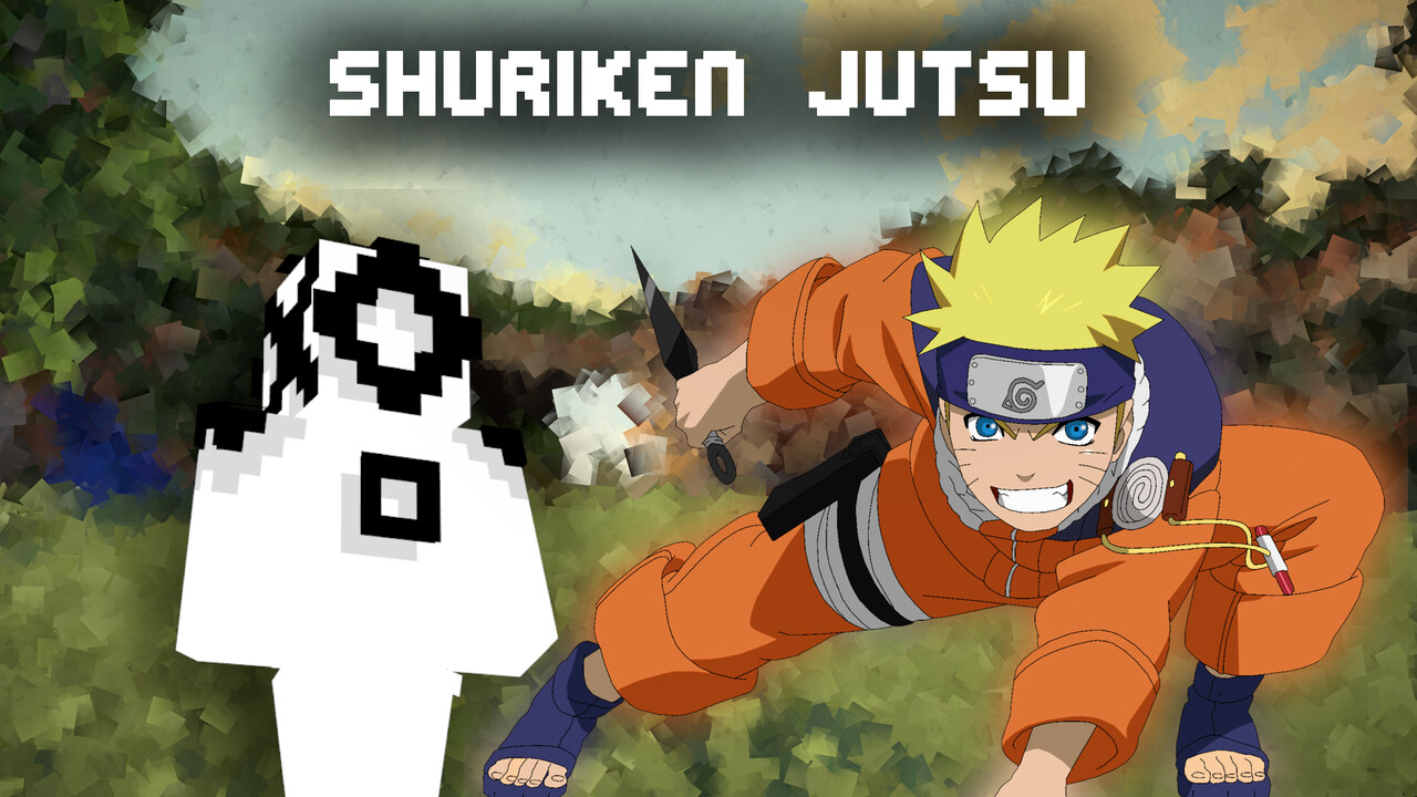 Naruto Shuriken Jutsu (1.16 minecraft datapack) Minecraft Data Pack