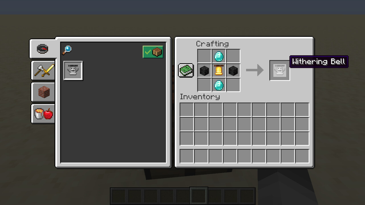 Withering Bells, a datapack for skunkmunkee Minecraft Data Pack