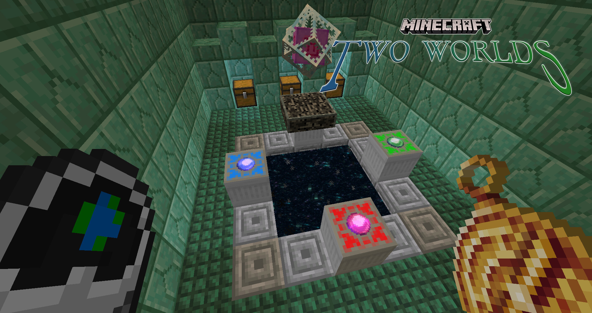 Minecraft Two Worlds Minecraft Data Pack