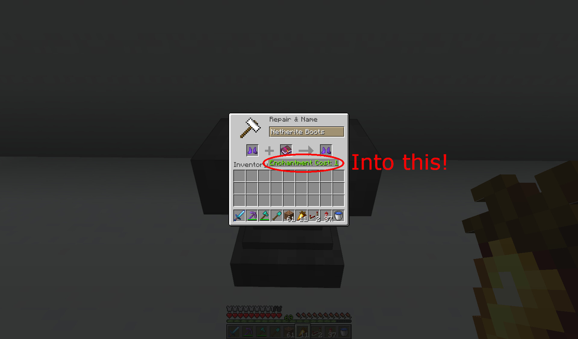 Remove Anvil Enchantment Repair Cost 1 19 Minecraft Data Pack Remove Anvil Enchantment Repair Cost 1 19 Minecraft Data Pack