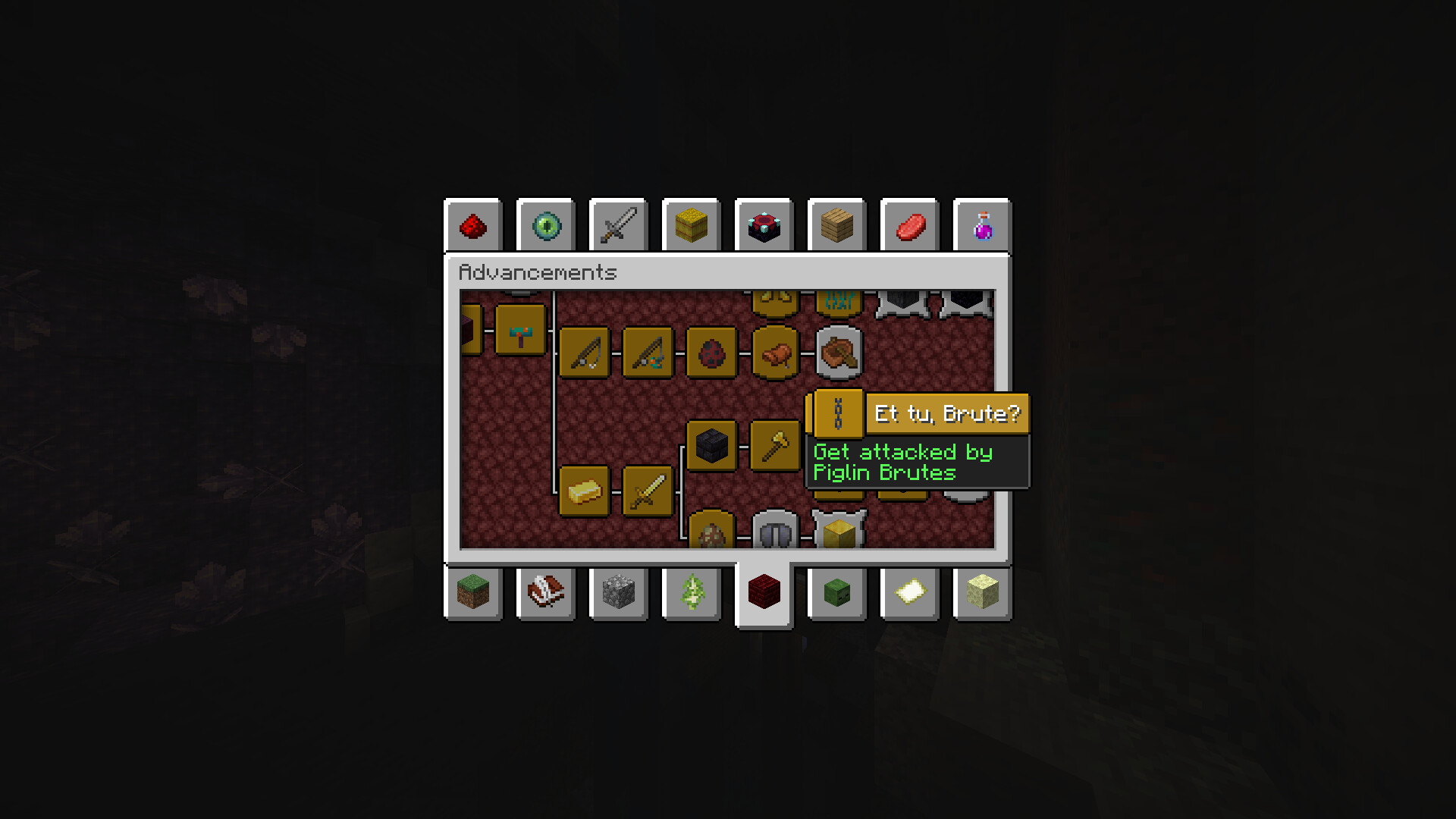 BlazeandCave's Advancements Pack Hardcore version Minecraft Data Pack