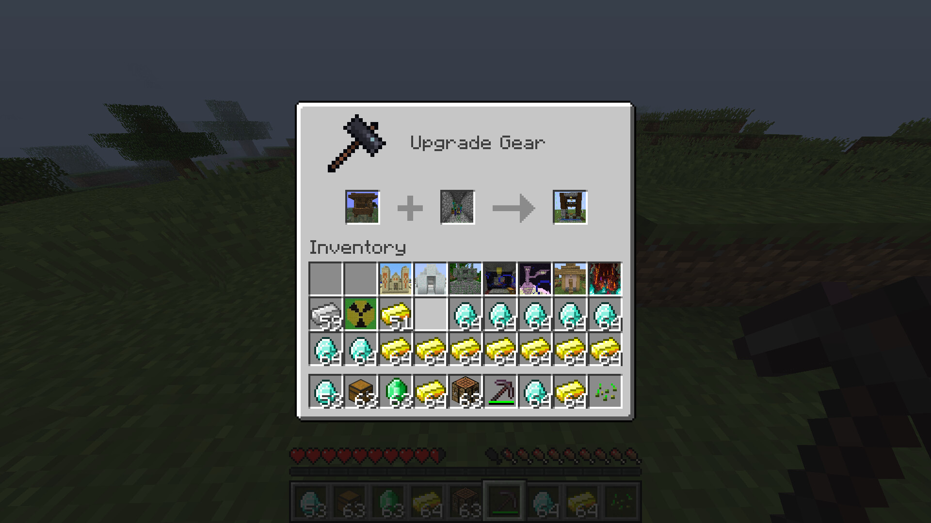 Minecraft But You Can Combine And Upgrade Structures By Santhosh ...