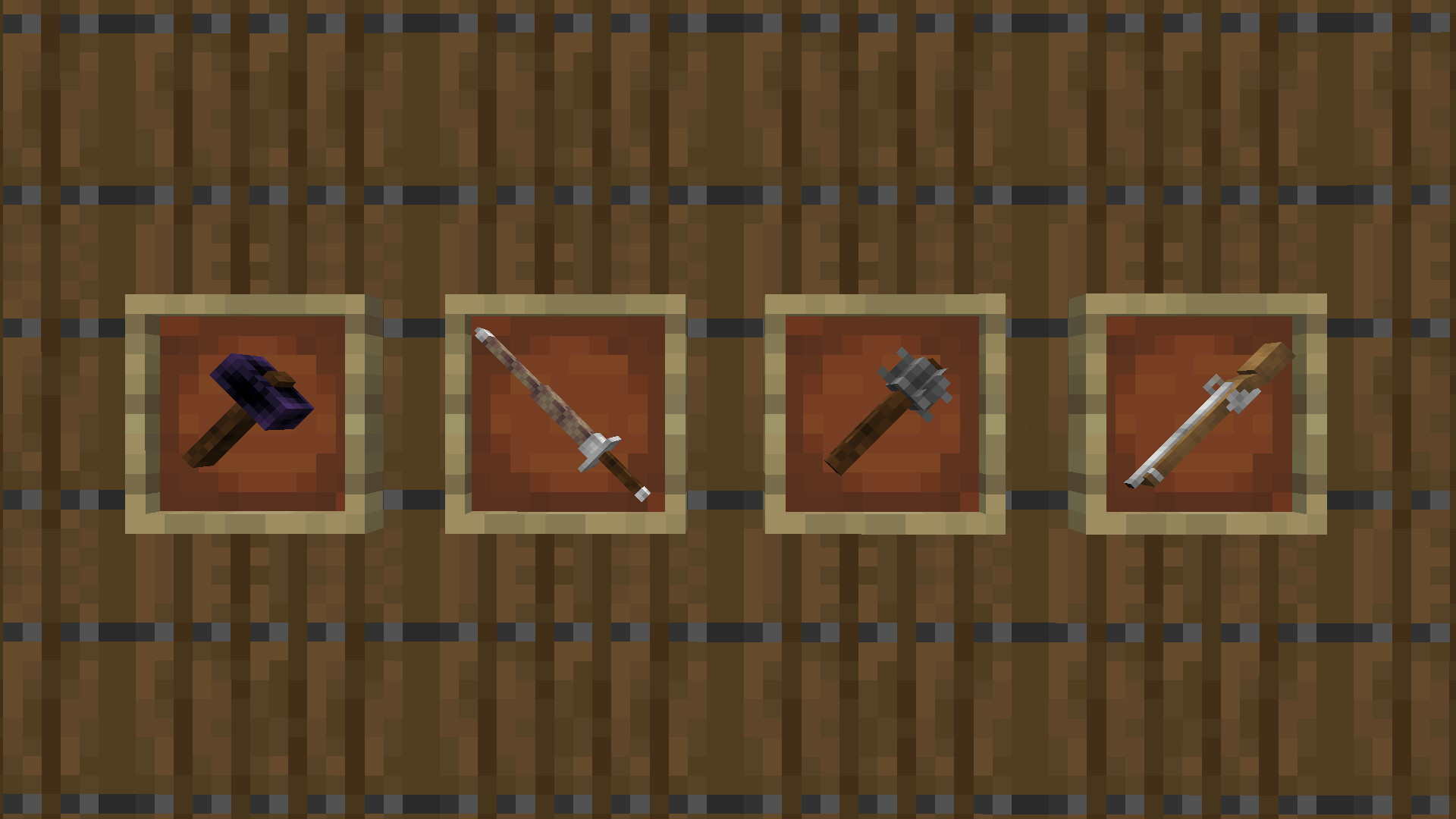 Smithery Custom Weapons and Crafting Minecraft Data Pack