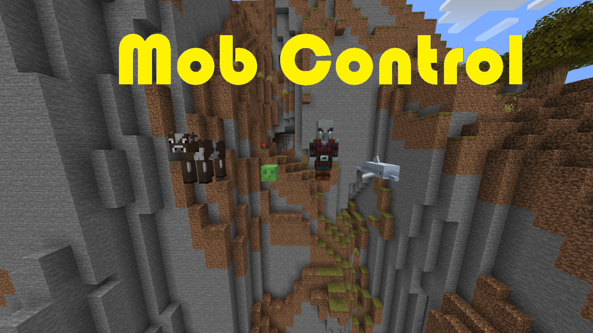 Control mobs Minecraft Data Pack