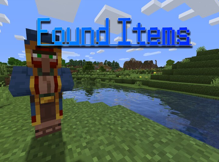 Found Items Useful Wandering Traders Minecraft Data Pack