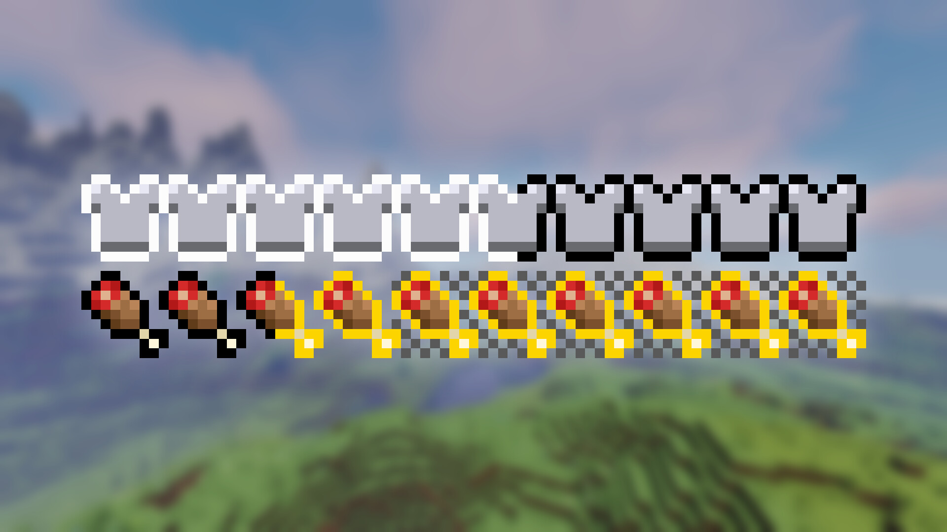 SATB (Saturation, Exhaustion and Armor Toughness) Datapack Minecraft