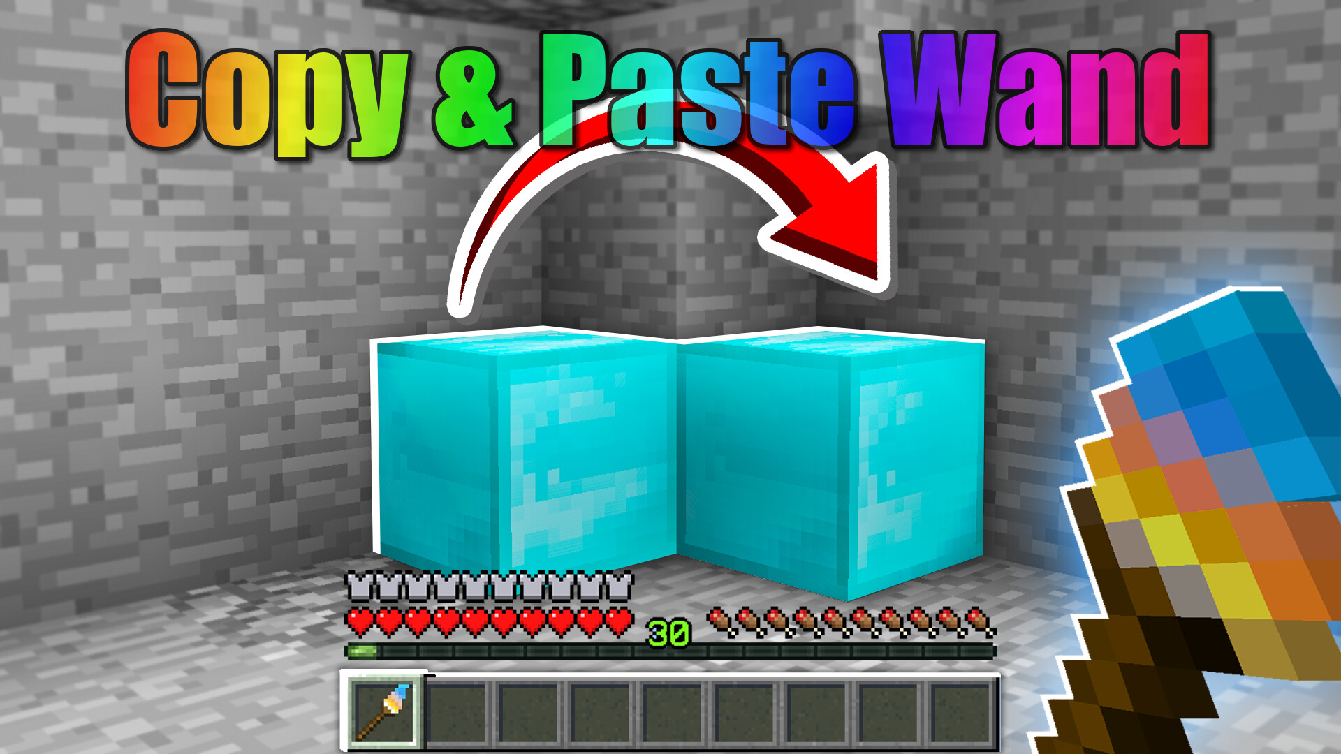 Copy Paste Wand Minecraft Data Pack