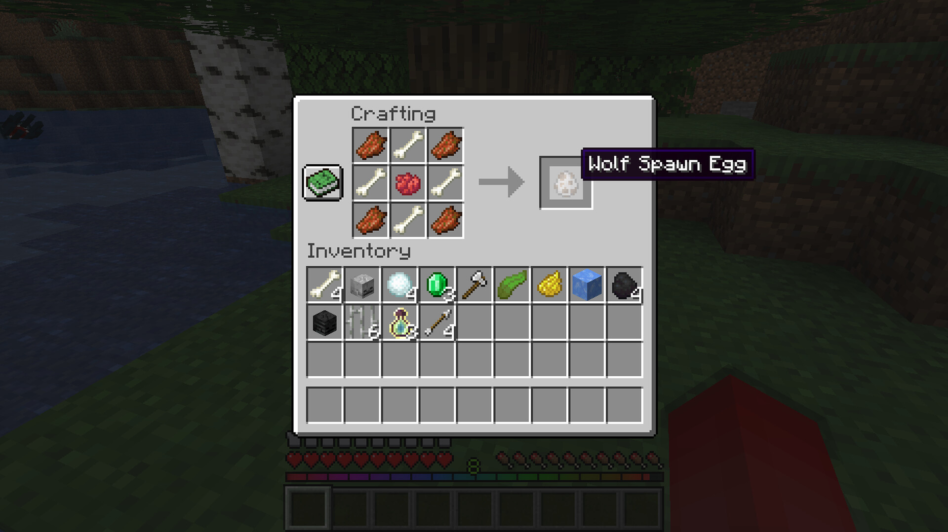 Craftable spawners and spawn eggs Minecraft Data Pack