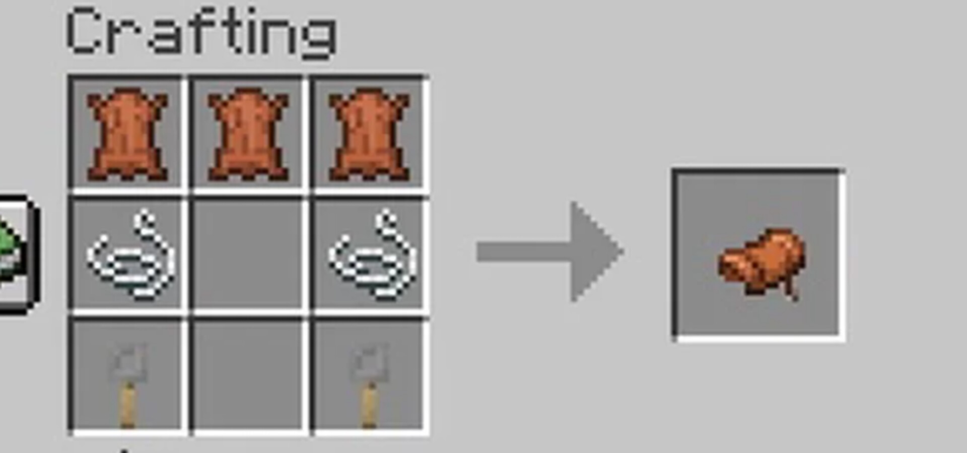 Craftable Saddle, Nametag, Bell, Chain Armor and Horse Armour! Minecraft Data Pack