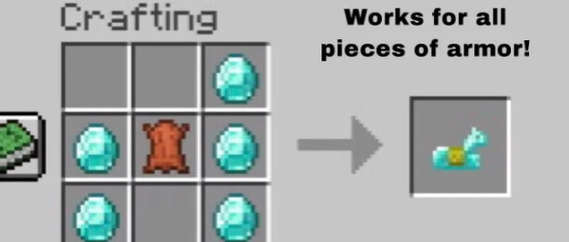 Craftable Saddle, Nametag, Bell, Chain Armor and Horse Armour! Minecraft Data Pack