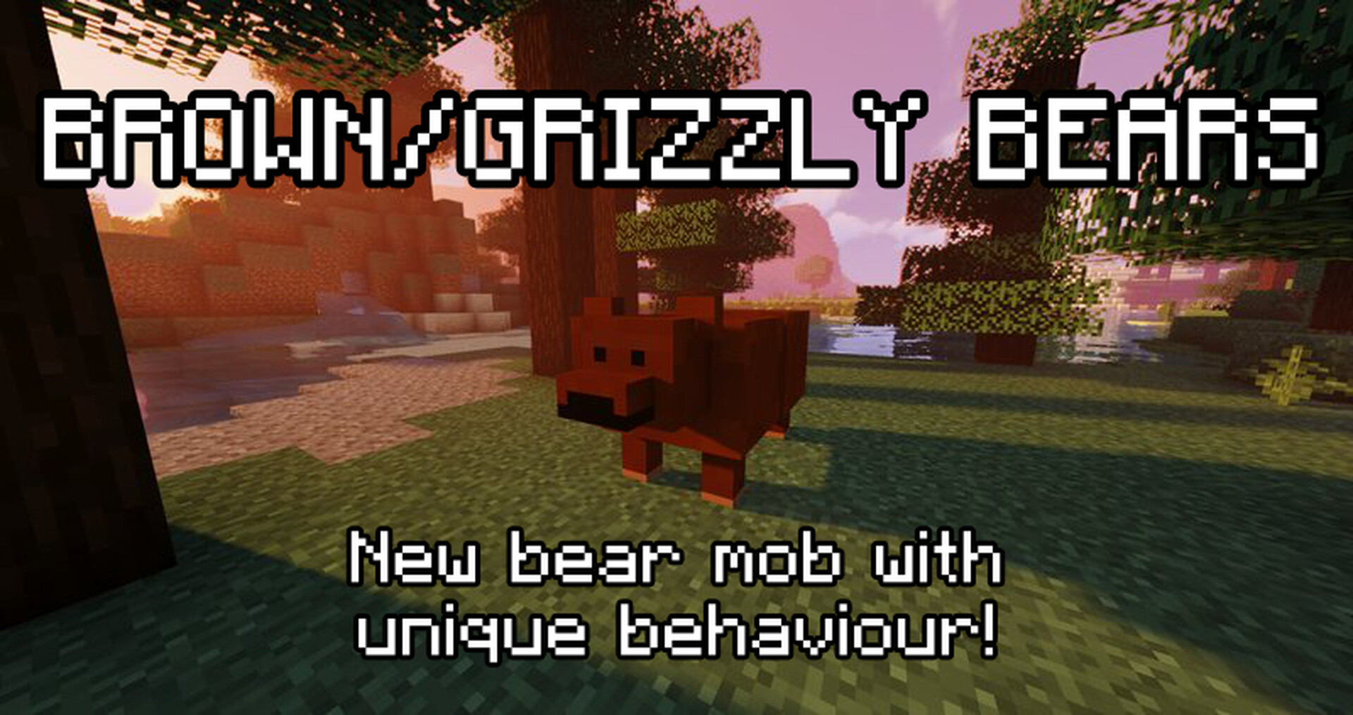 Brown / Grizzly Bears (Datapack + Texture Pack) [1.16] Minecraft Data Pack