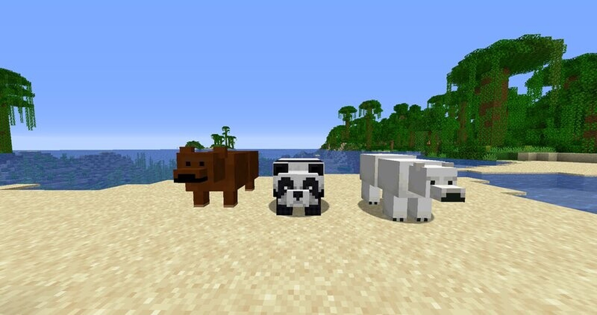 Brown / Grizzly Bears (Datapack + Texture Pack) [1.16] Minecraft Data Pack