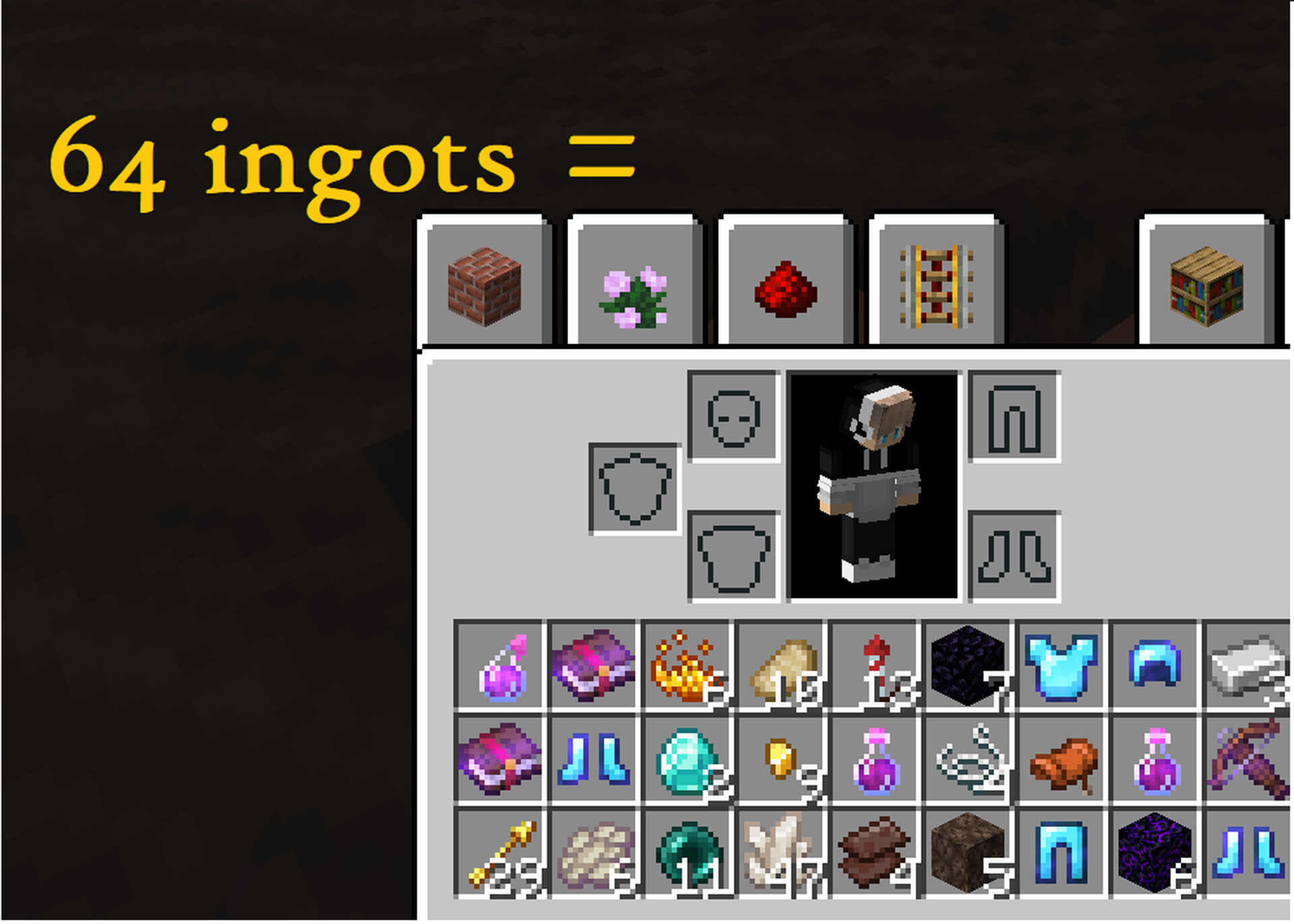 Improved drop from Piglins Minecraft Data Pack