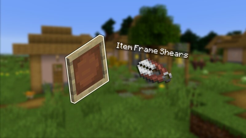 Invisible Item Frames Minecraft Data Pack