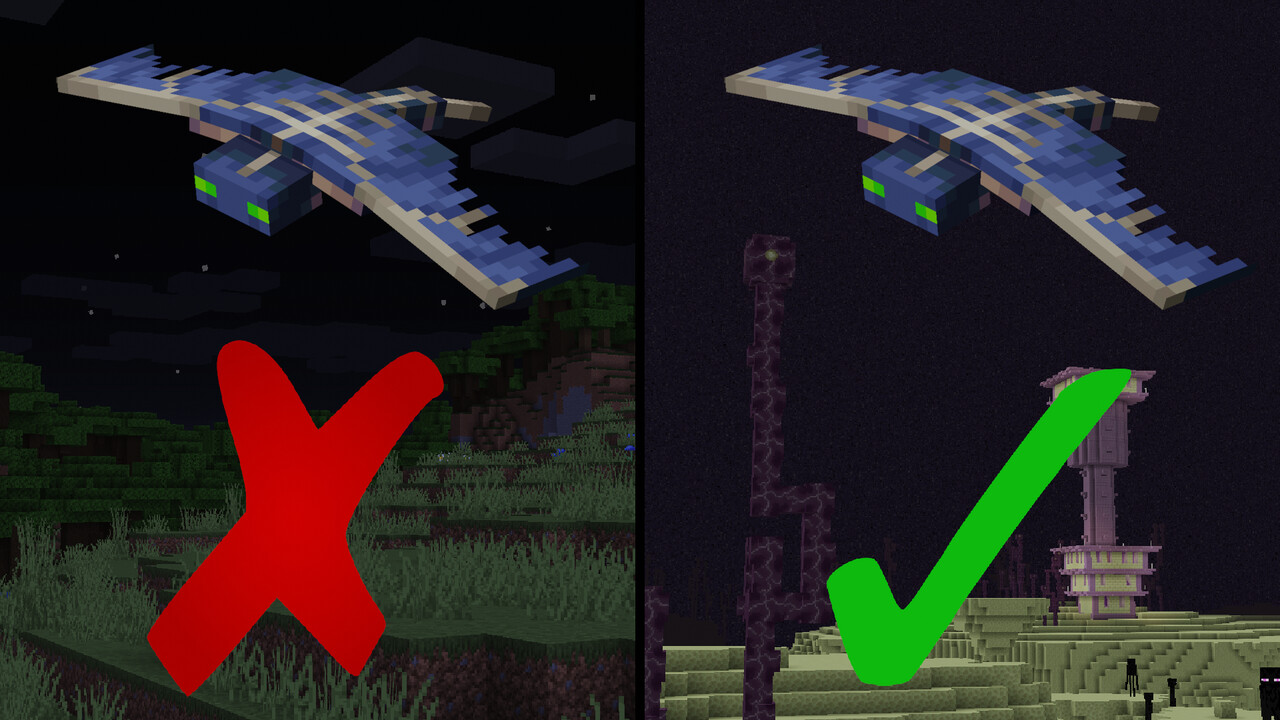End Phantoms! Minecraft Data Pack