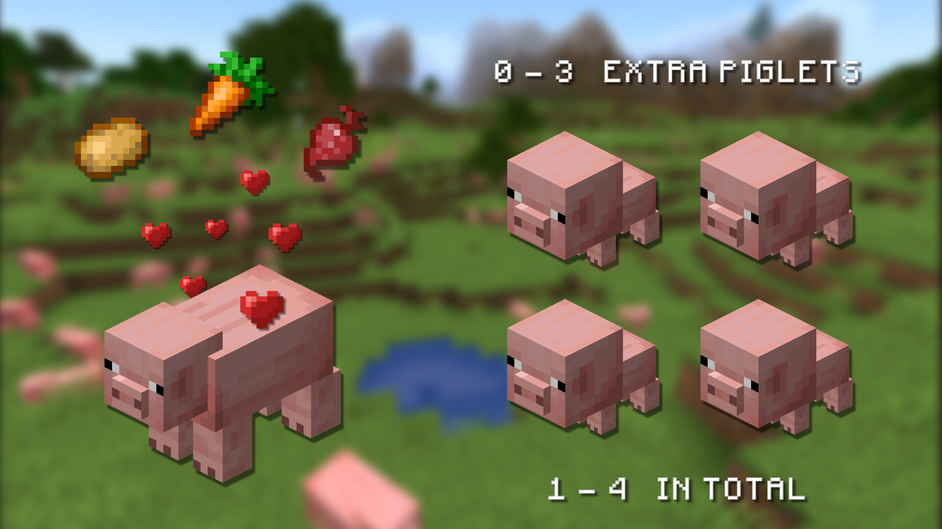 Plentiful Piglets Minecraft Data Pack